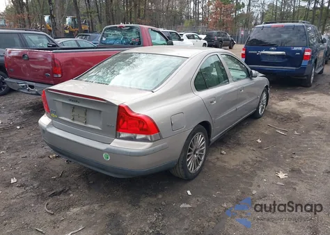 2004 Volvo S60 2.5T из США, поврежденный, VIN YV1RS59V042385772